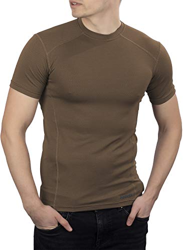 Mens Military Moisture Wicking T-Shirt - Tactical Training Army